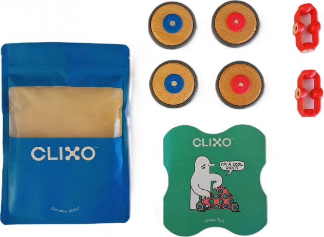 Clixo Wheels - Kerekek és Csatlakozók Készlet