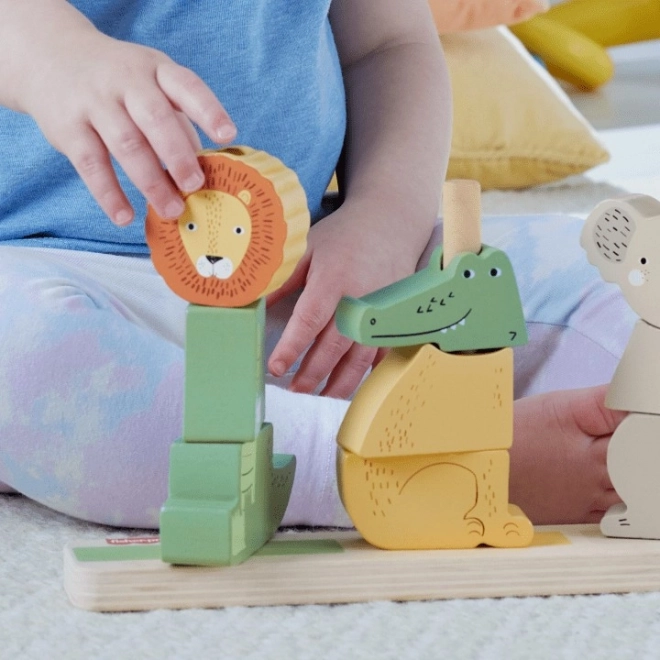 Fisher-Price fa állatok játék - rakd össze és válogass