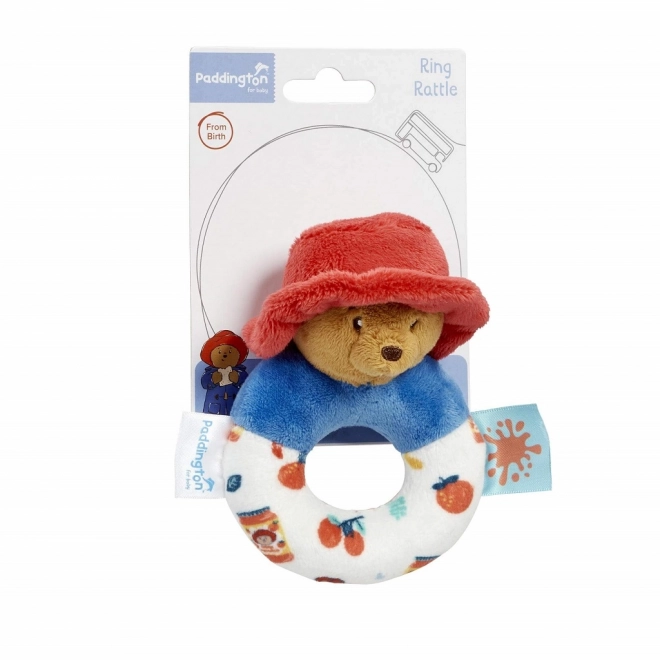 Paddington plüss csörgő