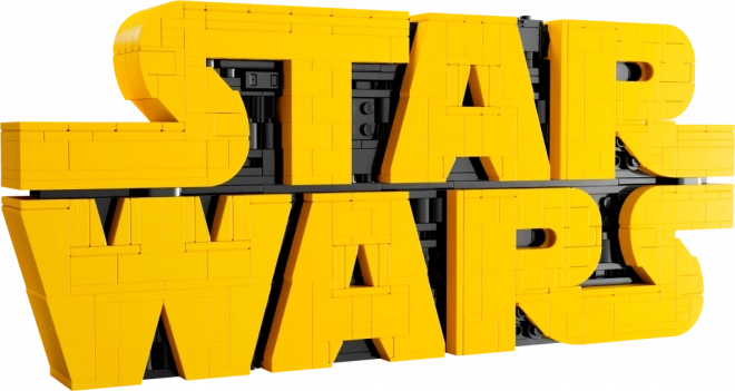 Lego Star Wars Logo kockákból
