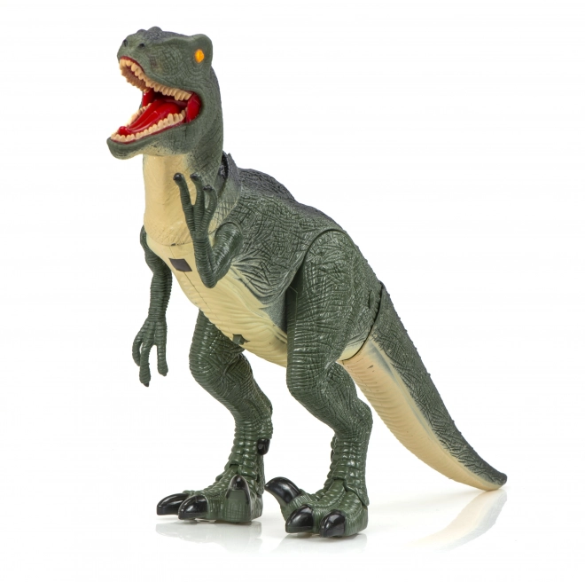 Interaktív velociraptor dinoszaurusz RC távirányítóval