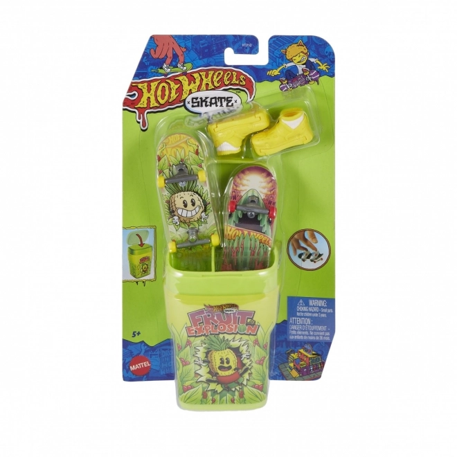 Hot Wheels skate ujjdeszka készlet