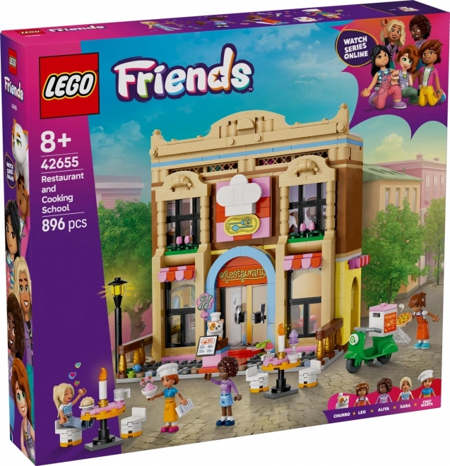 Lego Friends étterem és főzőiskola