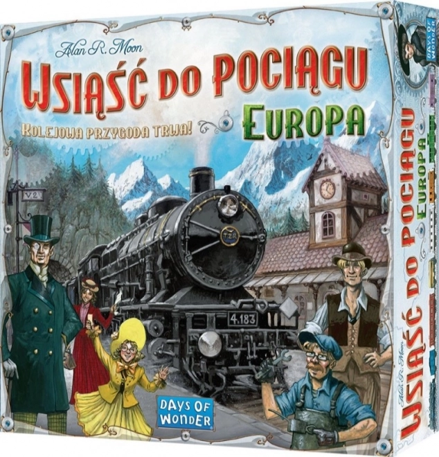 Hra Boarding trains Europe