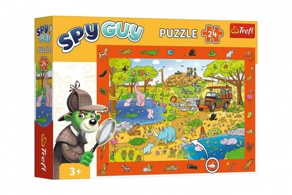 Spy Guy - safari 24 darabos puzzle