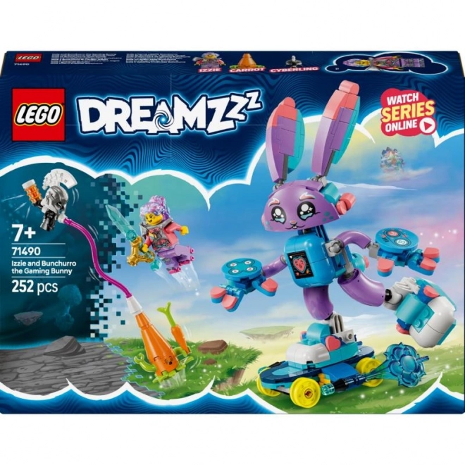 LEGO Dreamzzz Izzie és játékos Bunchu