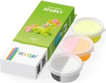 Masa Kreatív JEDNOROŽC SPARKY 3PAK Hey Clay