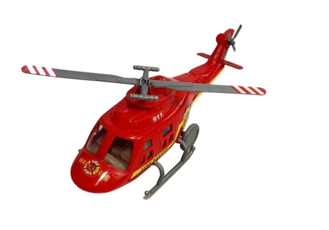 Helikopter fényekkel és hangokkal