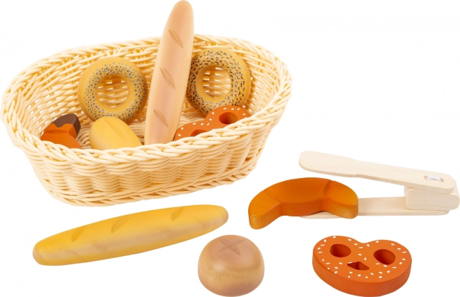 Élethű pékkosár boltos játékhoz