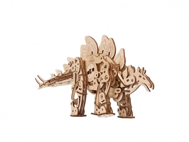 Ugears 3D fa mechanikus puzzle Stegosaurus