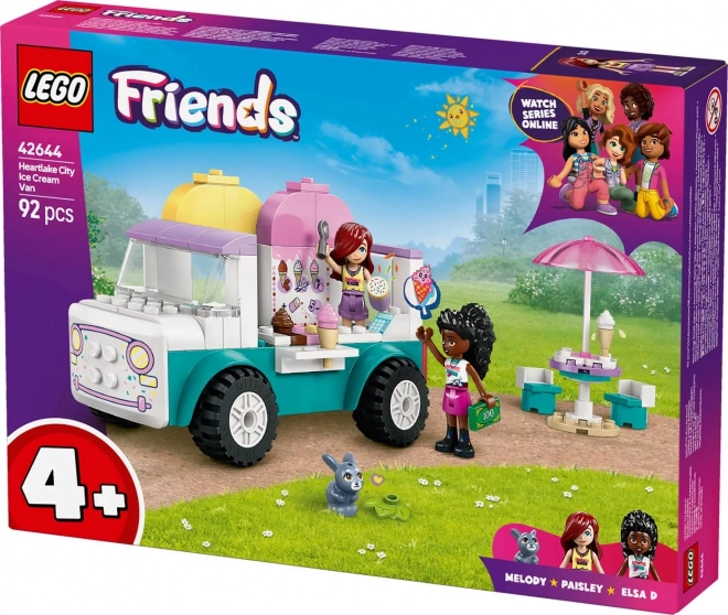 Furgon Heartlake város fagylaltokkal - LEGO Friends