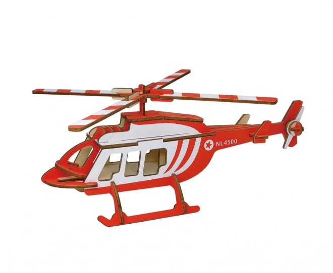 Fa 3D puzzle szállító helikopter