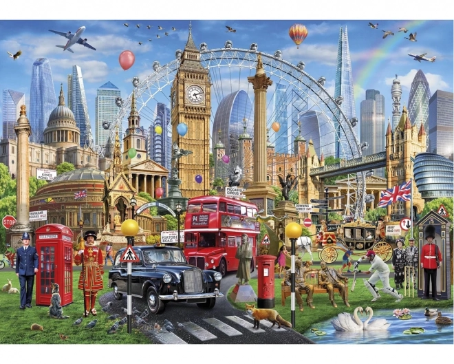 Gibsons puzzle London hívása 1000 darabos