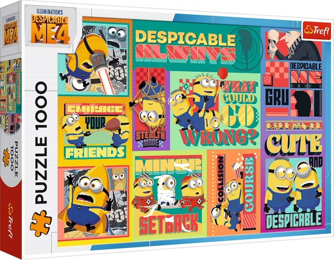 Trefl puzzle Gru és a minyonok 1000 darabos