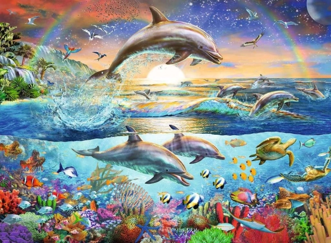 Ravensburger delfinek királysága puzzle XXL 300 darabos