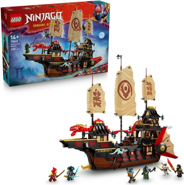 Templomi Jutalom - LEGO NINJAGO Hajó rajongóknak 14 éves kortól