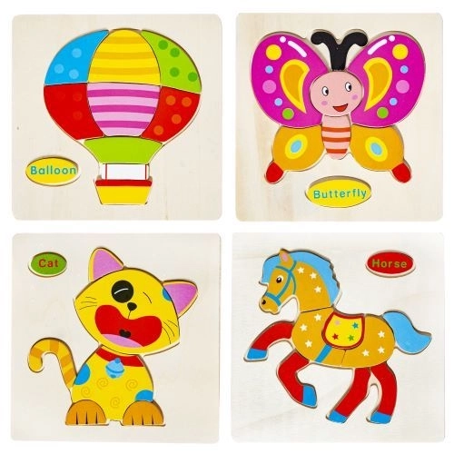 Fa puzzle - 4 kirakós