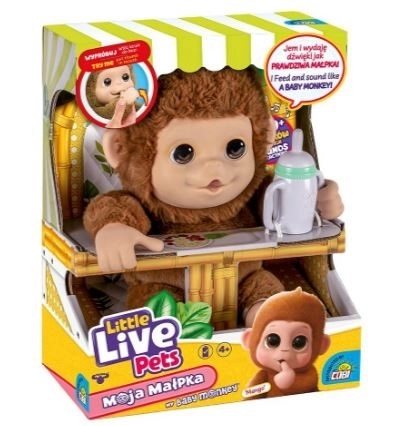Interaktív majom - Little Live Pets Mango