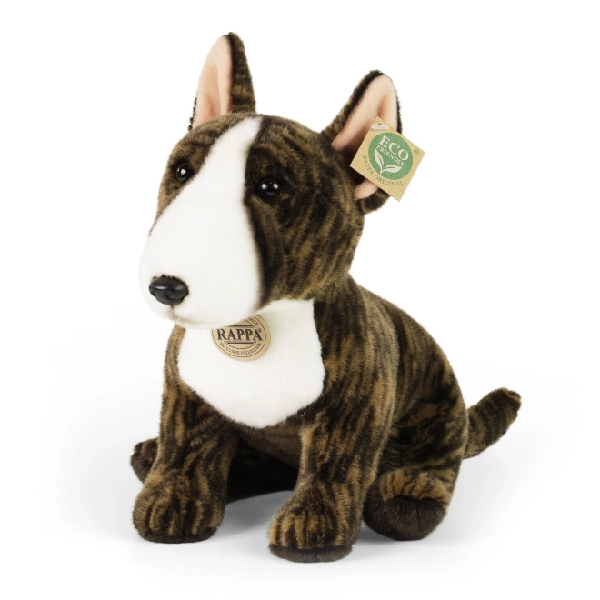 Plüss angol bullterrier 30 cm öko-barát