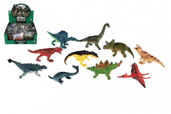 Dinoszaurusz figurák műanyag 7-9cm vegyes készlet