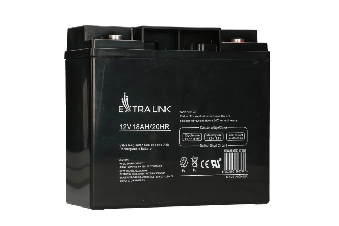 Extralink AGM akkumulátor 12V 18Ah