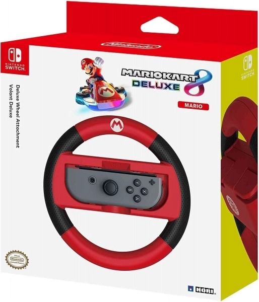 Joy‑Con Deluxe kormány – Mario Nintendo Switchhez