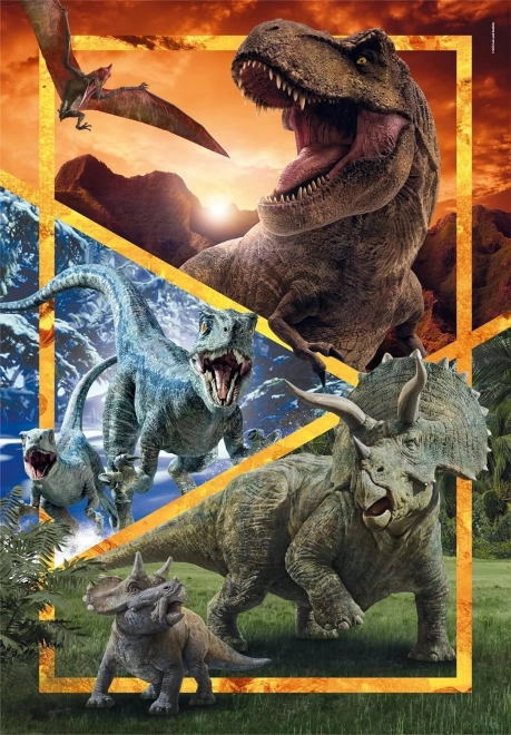 Jurassic World gyerek puzzle 104 db