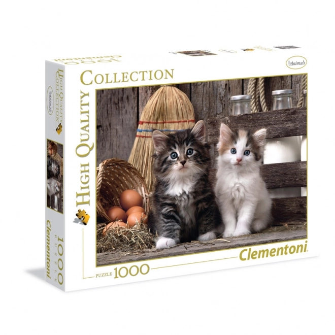 Clementoni puzzle cuki kiscicák 1000 darabos