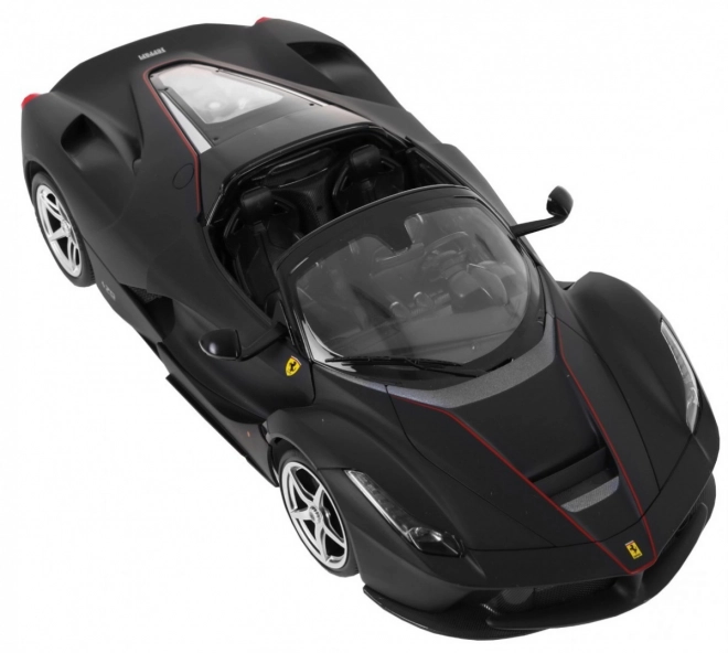 ferrari laferrari aperta fekete távirányítós autó 1:14