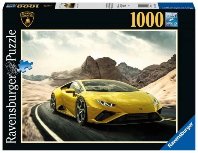 Lamborghini Huracán EVO RWD puzzle készlet 1000 darabos