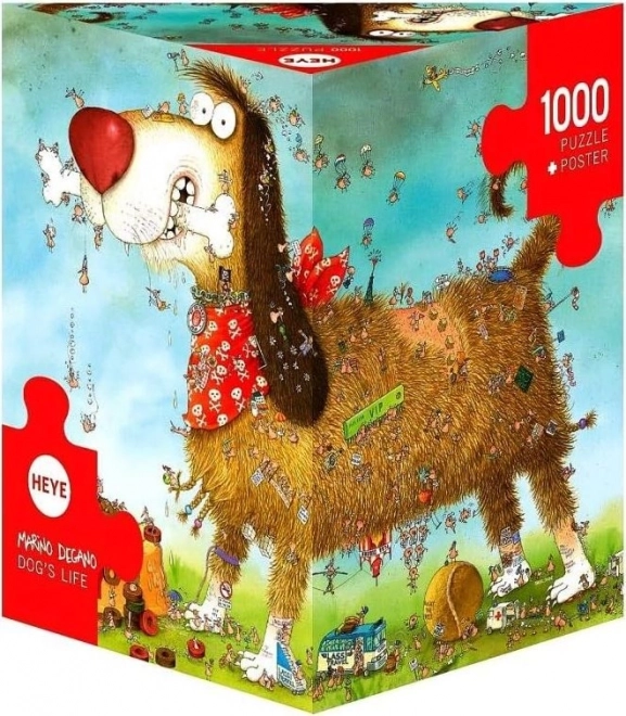 Heye puzzle kutyaélet 1000 darabos