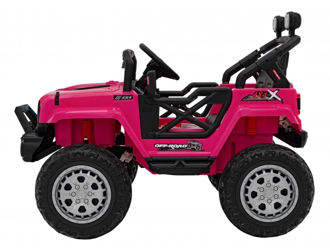Off Road rózsaszín gyermek elektromos autó