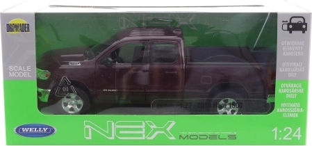 Ram 1500 autómodell fémből és műanyagból 1:24 arányban