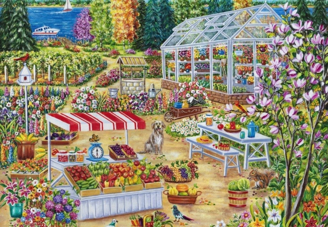 GRAFIKA Puzzle Kertészet 1000 darab