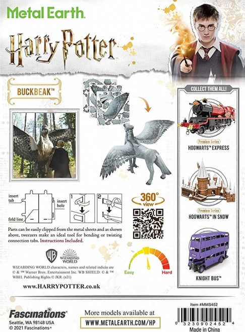 Harry Potter Fém 3D Puzzle - Klofan