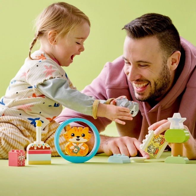 Lego Duplo első kutyám és cicám hangokkal