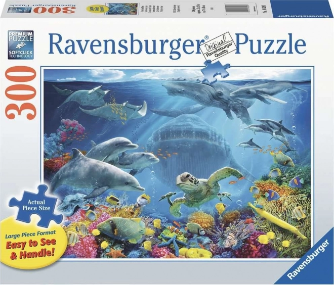 Ravensburger víz alatti élet kirakó 300 darabos