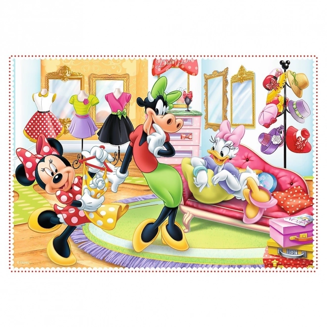 4 az 1-ben puzzle Minnie és barátai