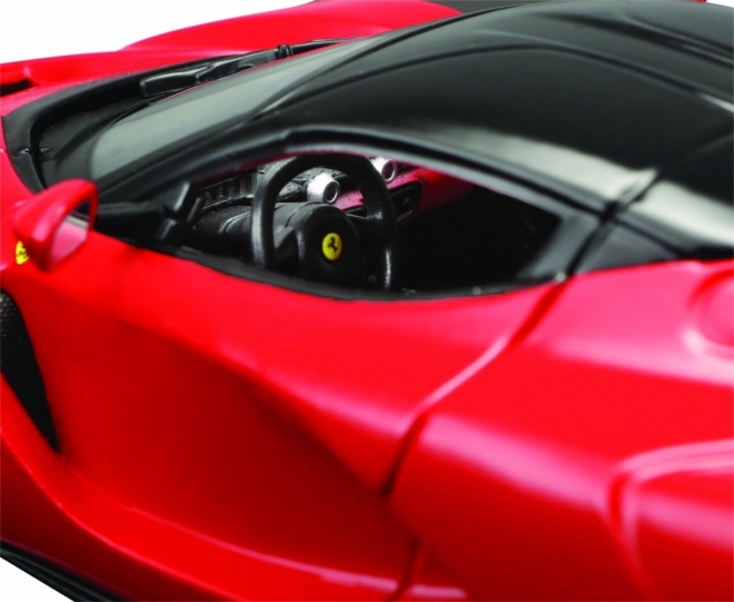 Fém modellező készlet Ferrari LaFerrari piros 1:24 méretarányban