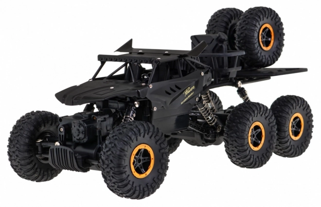 Zöld RC Rock Crawler gyerekeknek 6+ 1:10 terepjáró, 6x6 hajtás