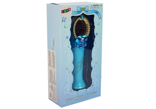 Mágikus tükör mikrofonnal és USB világítással