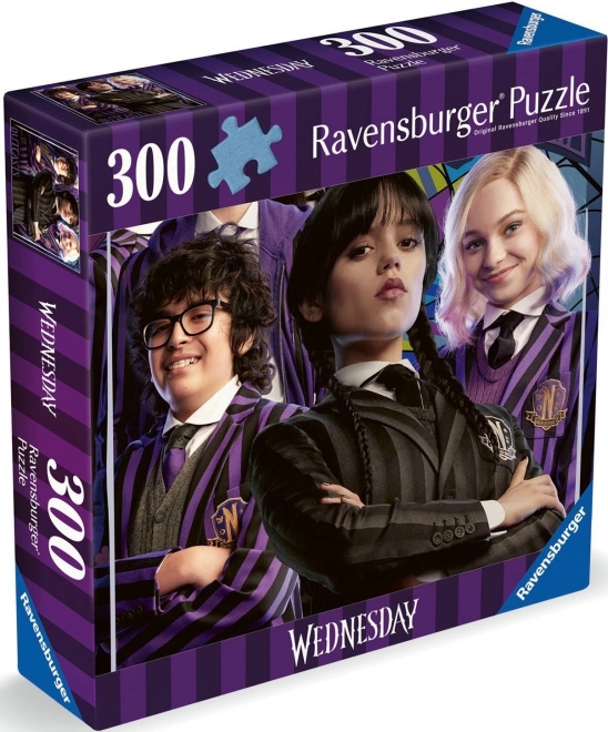 Ravensburger Wednesday puzzle 300 darabos