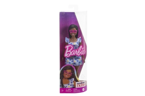 barbie modelka nagy szív mintájú pólóval