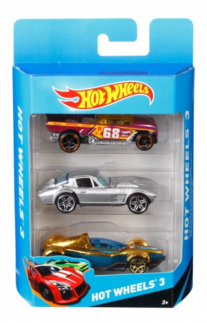 hot wheels angličágy 3 darabos készlet