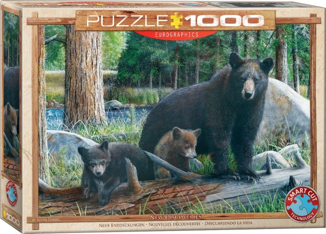 Eurographics 1000 darabos felfedezés puzzle