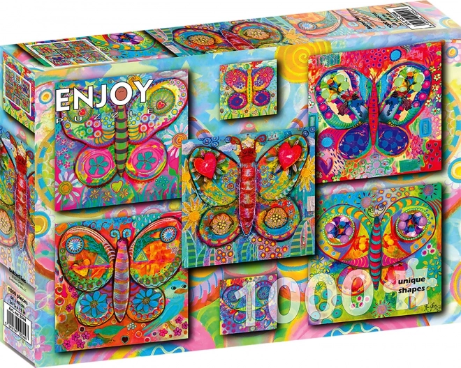 Enjoy puzzle lepkék 1000 darabos