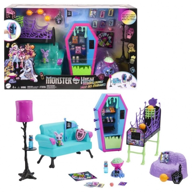 Monster High tanulói szalon bútorok