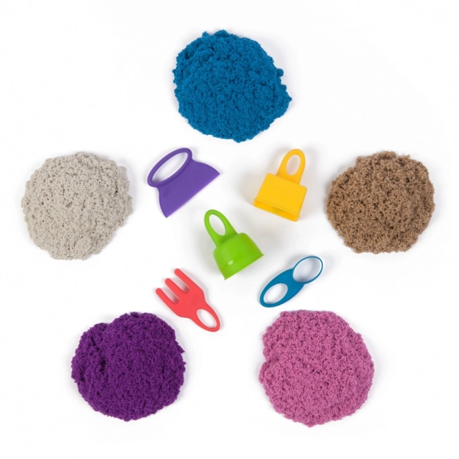 Kinetic Sand homokgyurma készlet kiegészítőkkel