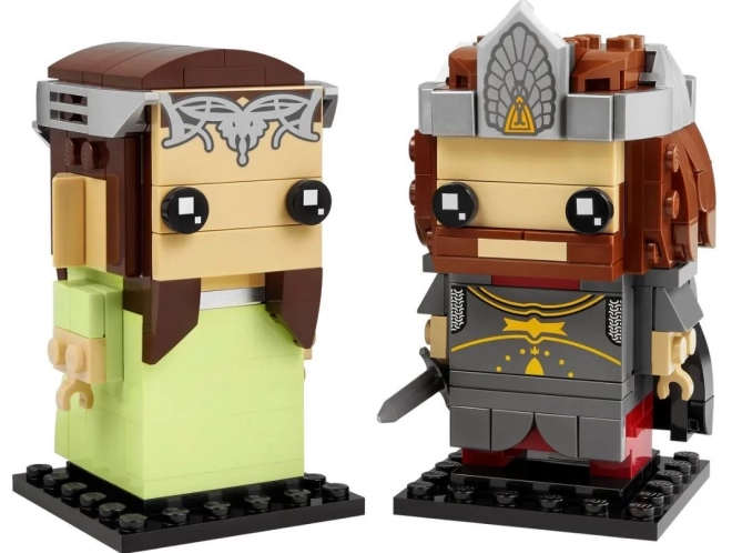 Klocki BrickHeadz Aragorn és Arwen esküvője