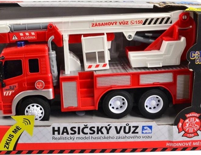 Tűzoltóautó City Collection elemes